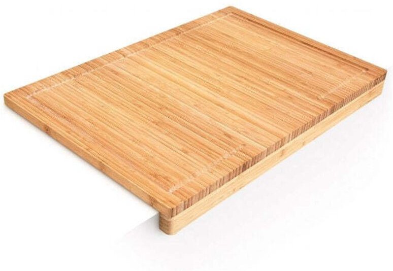 Bambus schneidebrett mit saftrille 883