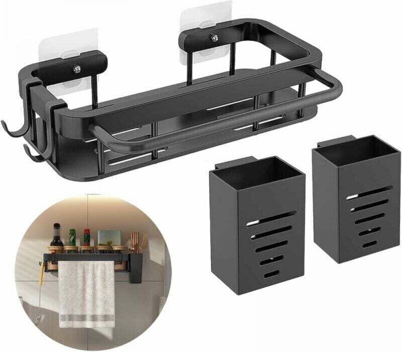 Spülbecken-Organizer aus Edelstahl, XU, Küchenspülbecken-Schwammhalter, Schwammaufbewahrungskorb, geeignet für die Küche...