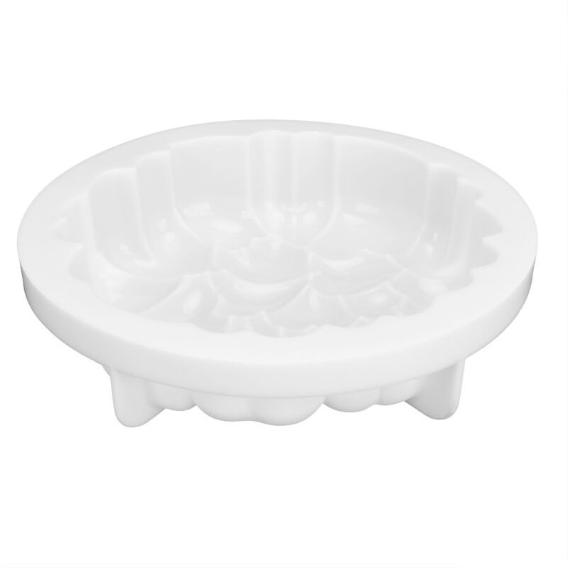 Herzförmige Silikon-Kuchenform, umweltfreundlich, zum Backen von Mousse und Desserts, DIY-Küchenzubehör