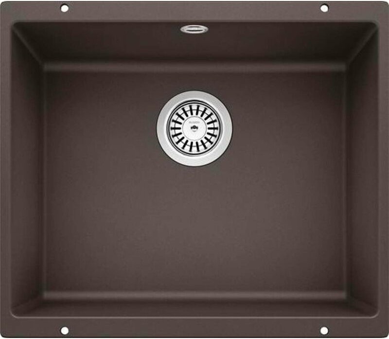 Rotan 500 - Silgranitspüle, 53x46 cm, Kaffee 521353 - Blanco