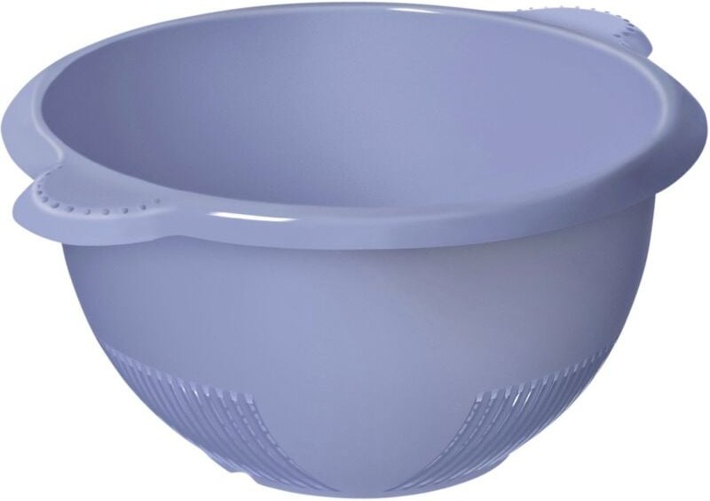 Sieb Rondo, 32,5 x 26,5 x 13 cm horizon blau Abtropfsieb Küchensieb - Rotho