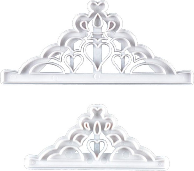 Hztyyier Set aus hochwertigen Kronen aus ABS-Material, Tortentiara, großes, detailliertes Design für Geburtstagsfeiern u...