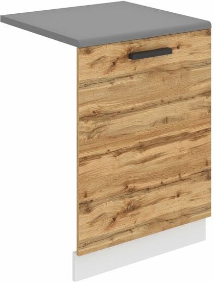 BELINI Frontblende für Geschirrspüler 60 cm Küche Frontplatte für Spülmaschine mit Griff mit Sockelleiste 60 x 71,5 x 1,...