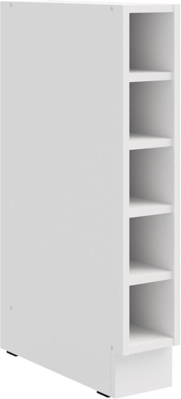 Thumbnail - Küchen Preisbombe - Küchen Unterschrank Regal 15 cm Weiß Küchenzeile Küchenblock Küche Einbauküche