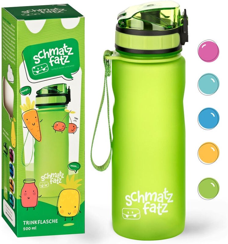 schmatzfatz Trinkflasche Sportflasche 500 ml 24 cm Tritan