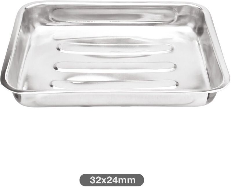 Edelstahl-Backblech 37x28cm