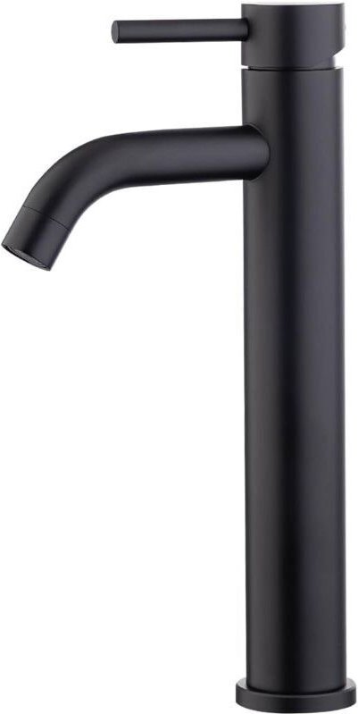 Waschtischarmatur mit hohem Auslauf, Mischbatterie mit Warm-/Kaltwasseranschluss, G3/8