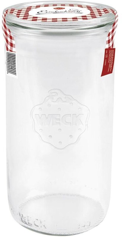 Rundrandglas Stangenform 'Einkochwelt'