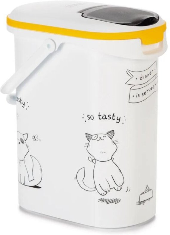 Curver Le Diner est Servi Lebensmittelbehälter 10 L Weiß Schwarz