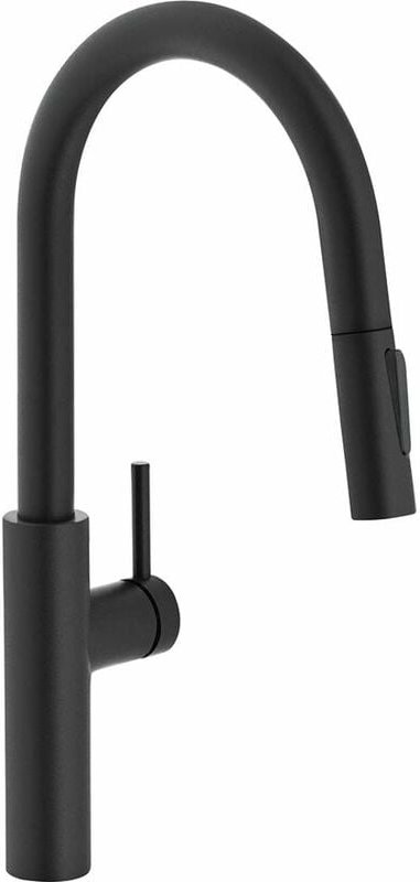 Küchenarmaturen - Spültischarmatur fc 5968.901, mit ausziehbarer Brause, schwarz matt 115.0575.968 - Franke