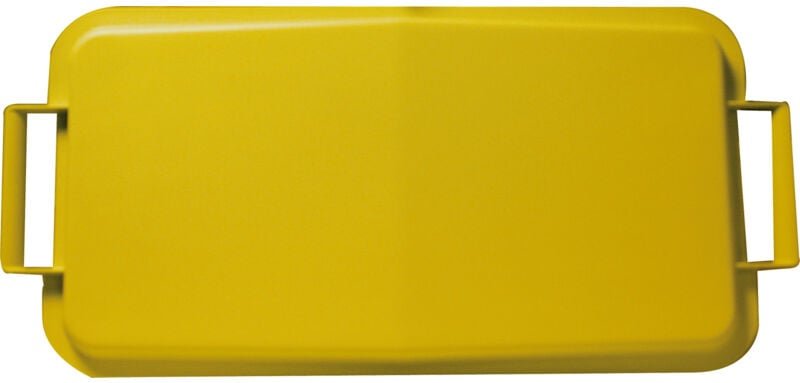 Graf Deckel Mehrzweck-Behälter eckig 60 Liter gelb