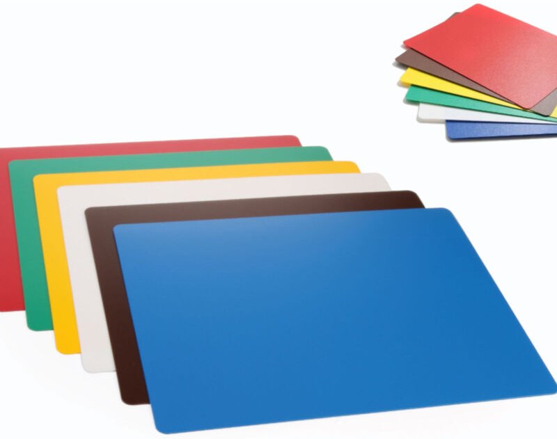 Haccp Schneidfolienset - 6-teilig, 380x305mm - Hendi