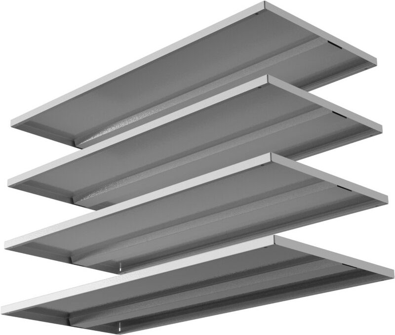 4x Fachböden für Schrank Serie Malivo