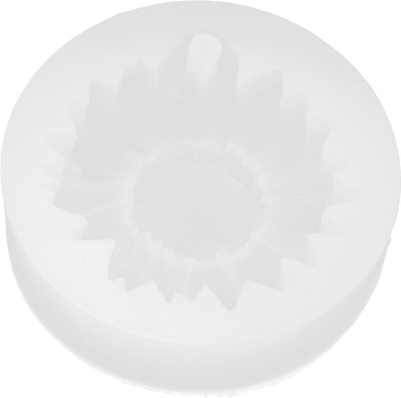 Blumenform, multifunktionale weiße Formsimulationsform für Gefrierbacken (weiß mit Löchern)