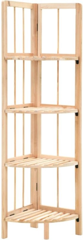 Eckregal Zedernholz 27x27x110 cm Vidaxl