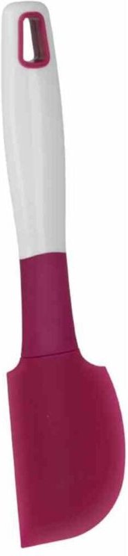 Silikon-Teigschaber 26 cm weiß/rot