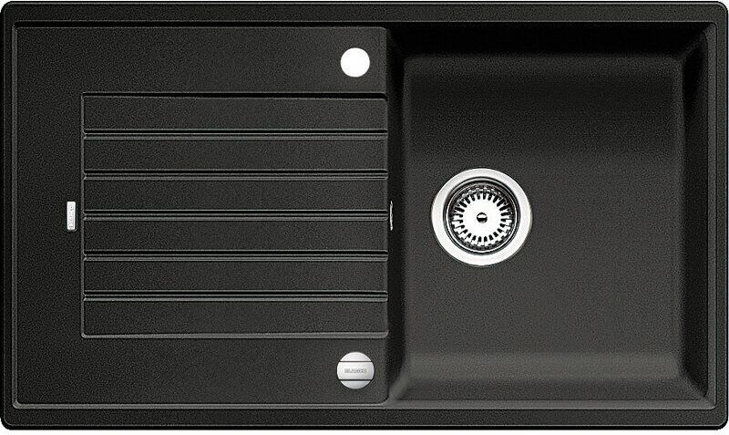 Blanco - Zia 5 - Silgranitspüle, 86x50 cm, mit Ablaufsystembedieung, Anthrazit 520502