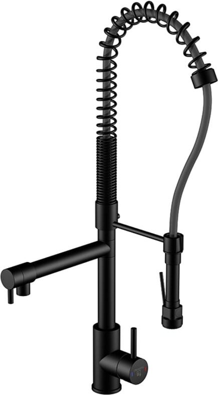 Steinberg Armaturen - Steinberg Serie 100 Küchenarmatur, mit Handbrause, Ausladung