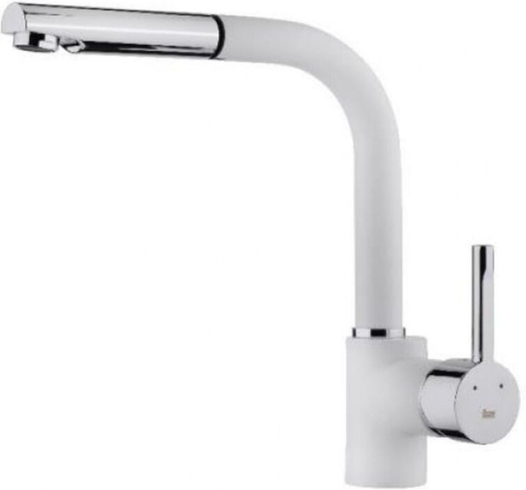 Mischbatterie Teka ARK938 Edelstahl Weiß