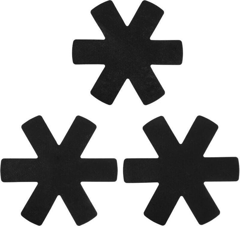 Topf- und Pfannenschoner, 12er-Pack, 3 verschiedene Größen, stapelbare Filz-Trennwände, Keramik-Glas-Geschirrteiler, Küc...