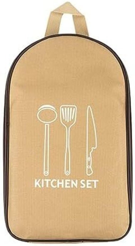 Csparkv - 36 × 22,5 cm Camping-Utensilien-Organizer, Bestecktasche, hängende Aufbewahrung für Küchengeschirr, für Campin...