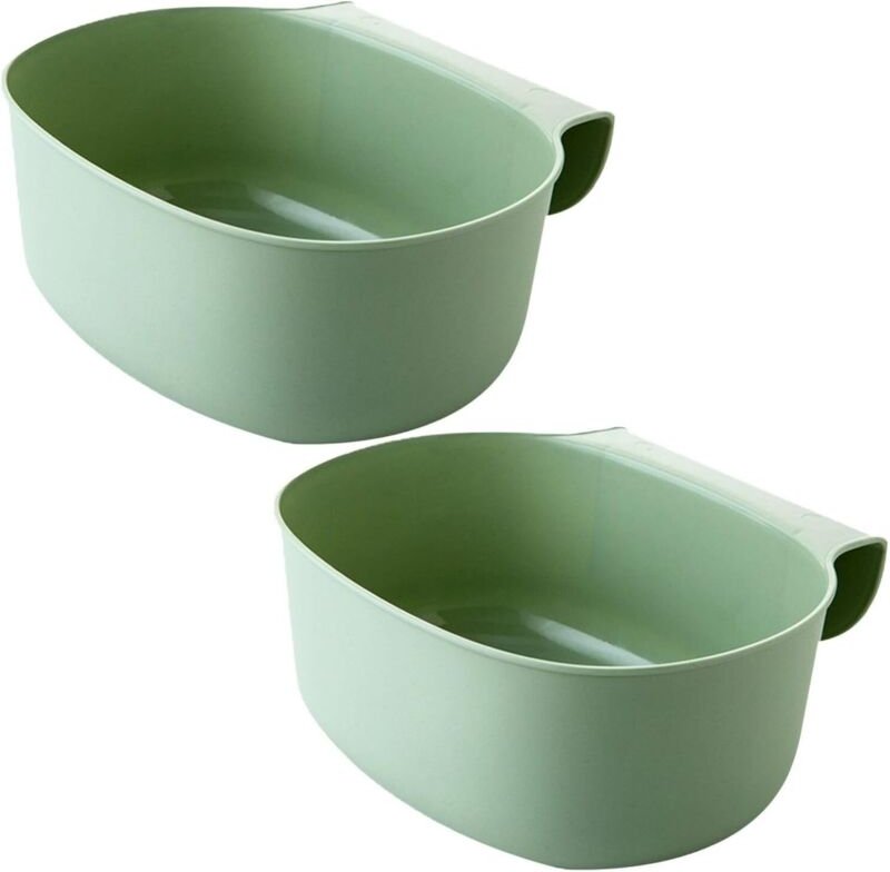 2er-Set Hänge-Mülleimer, Küchenmülleimer, Abfallkörbe für den Haushalt, Mini-Mülleimer, Wohnaccessoires