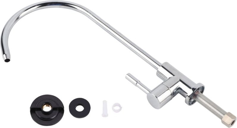 1/4 Zoll Zinklegierung Küchenspüle Wasserhahn Chrom Umkehrosmose ro Trinkwasserfilter - Eosnow