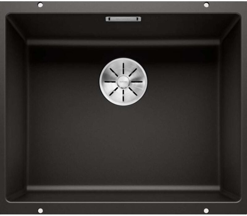 Subline 500 - Silgranitspüle, 53x46 cm, InFino, Schwarz 525995 - Blanco