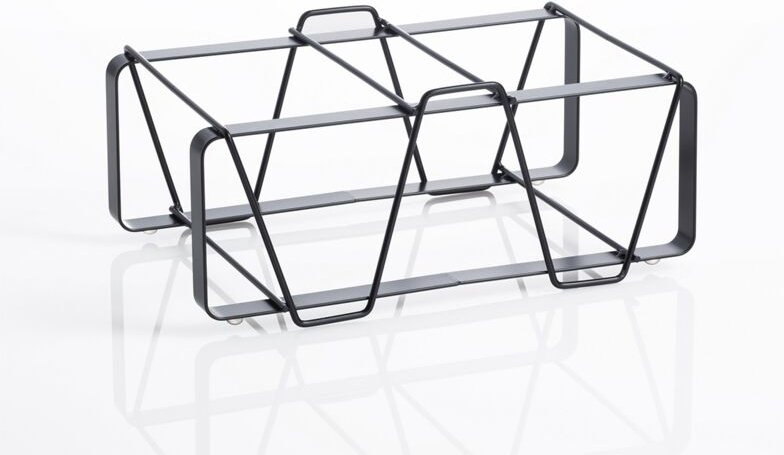 Modularer Flaschenhalter aus lackiertem Stahl Kiel