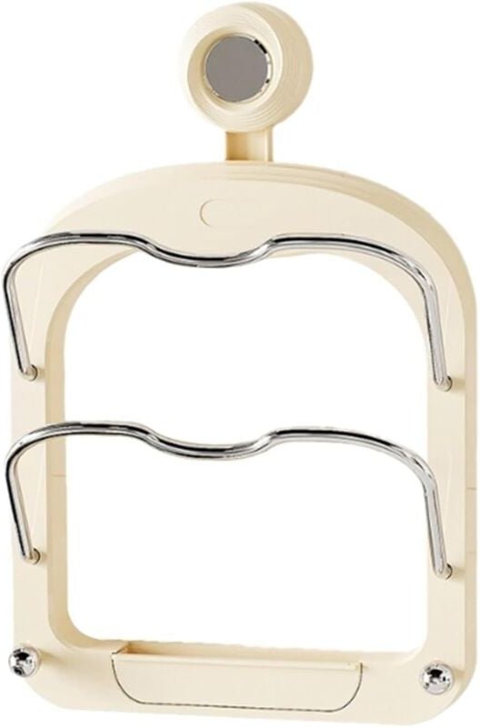 Praktischer Topfdeckelhalter, Topfdeckel-Aufbewahrungsregal mit Saugnapf, Wandhalterung für Topfdeckel und Küchenutensil...