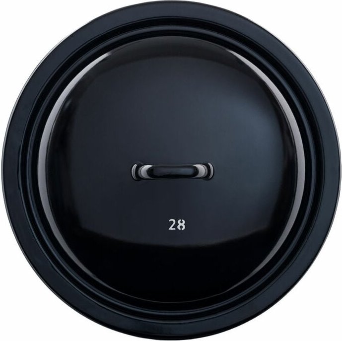 Riess Deckel 28 cm Schwarz