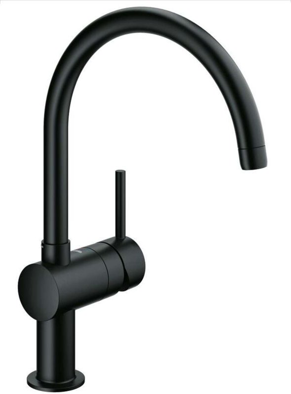 Grohe Minta - Spültisch Einhebelmischer, schwarz 32917KS0