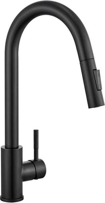 LONHEO MAX Küchenarmatur Hochdruck Wasserhahn Küche ausziehbar mit Brause, Mischbatterie mit 360° drehbar, Spültischarma...