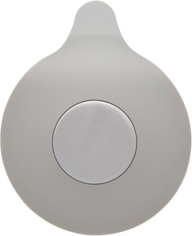 Linghhang - Grauer Badewannen- und Waschbeckenstöpsel aus Silikon, Gummistöpsel, einfacher Designstil, geeignet für Wasc...