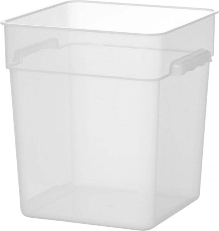 Frischhaltedose mit Skala 17,2 l 290 x 290 x 320 mm - Hendi 870952