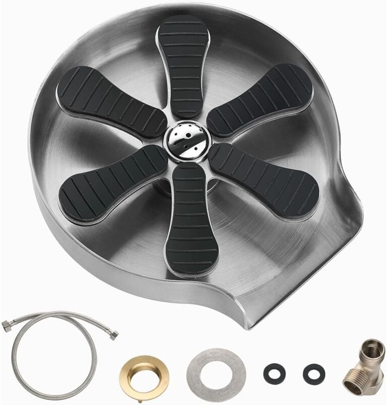 Spülbecken-Glasspüler, Glasspüler für Küchenspüle, Tassenspüler, automatischer Tassenspüler für Bars, Restaurants, Küche...