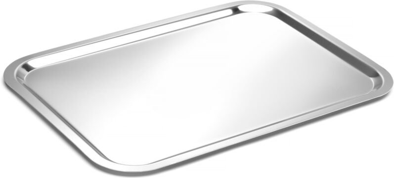 Aps Tablett Edelstahl, Länge: 395 mm, Breite: 283 mm