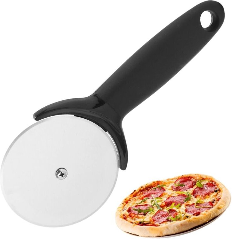 CCYKXA Stück Pizzarad – Pizzaschneider, Pizzaschneider mit Klinge aus Edelstahl, ABS-Griff, Schutzkappe, für Pizza, Teig...