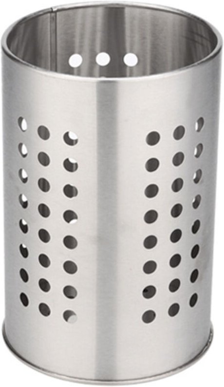 Besteckhalter aus Edelstahl, multifunktionaler Besteckabtropfer für die Küche, praktische Aufbewahrung für Löffel und Ga...