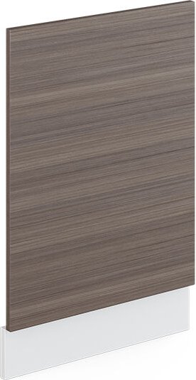 Frontblende R-Line, Grau, 45 cm ohne Arbeitsplatte Vicco