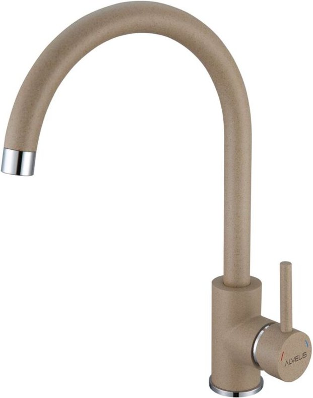 Roxa - Spültisch-Einhebelmischer, beige 1129036 - Alveus