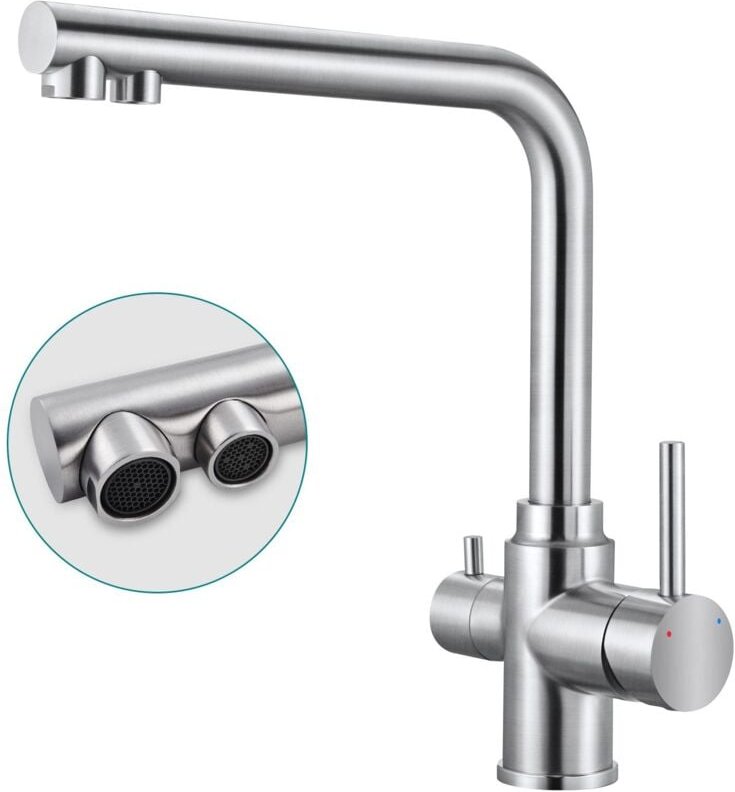 Küchenarmatur Küche Wasserhahn Armatur Drei-in-eins-Wasserauslass