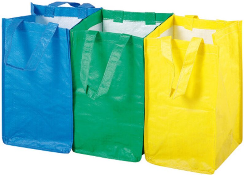 Langlebige Mülltrennbeutel SET 3 Stück x 21L