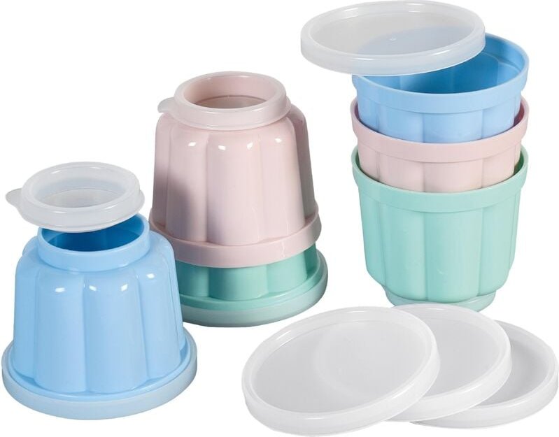 Puddingformen - Set mit Deckel