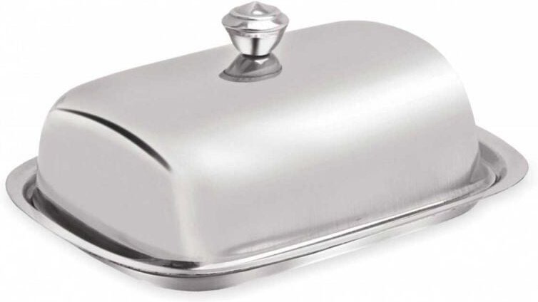 KINGHOFF KH-1209 Butterdose aus Stahl