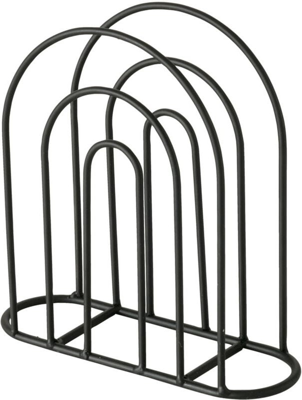 Boltze Gruppe - Boltze Serviettenhalter Ronia Serviettenspender Eisen schwarz, pulverbeschichtet