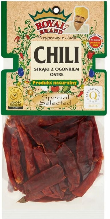Getrocknete ganze Chilischoten mit Stiel, scharf 30 g