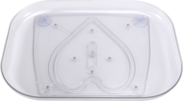 360° drehbare Lazy Susans für rechteckigen Kühlschrank-Organizer