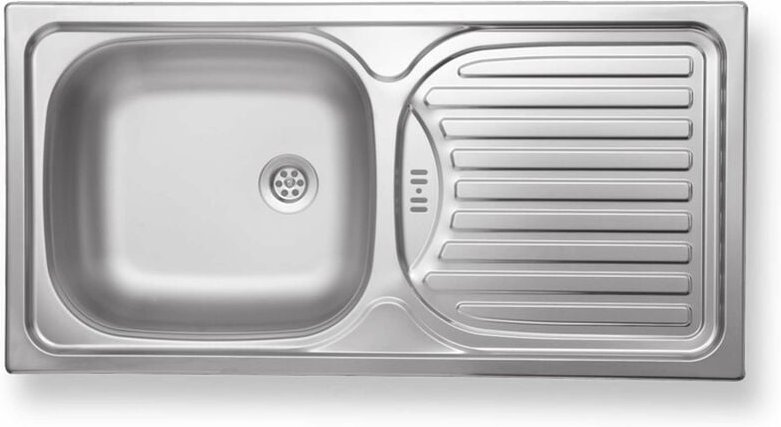 Abwäschen - Spülbecken 44x86 cm, Edelstahl DR43/86 - Novaservis