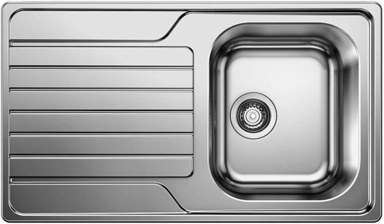 Blanco Dinas 45 - Spüle, 86x50 cm, gebürsteter Edelstahl 523374